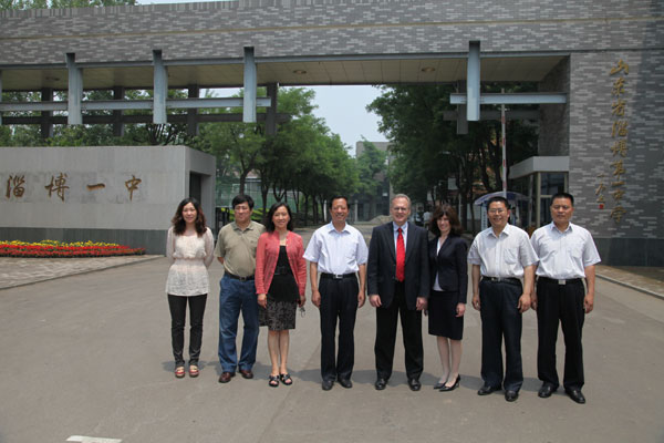 美国格林威尔大学校长一行访问我校