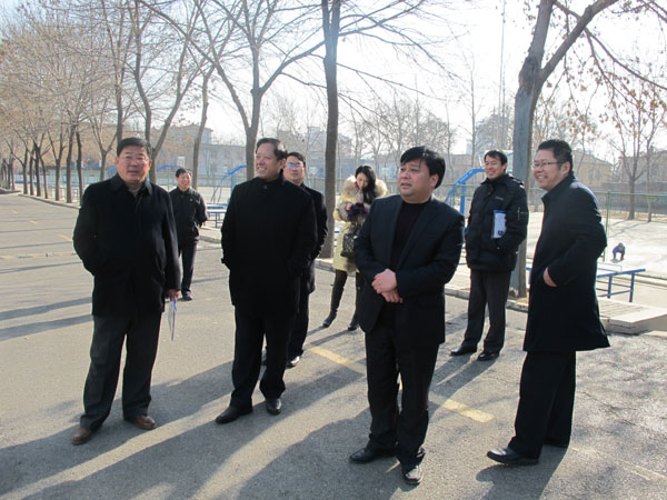 淄博中学来我校参观考察