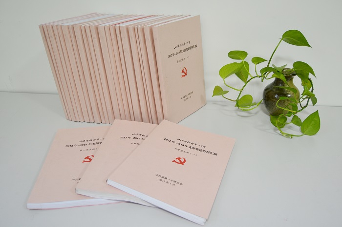 学校党委组织党建档案检查评比活动